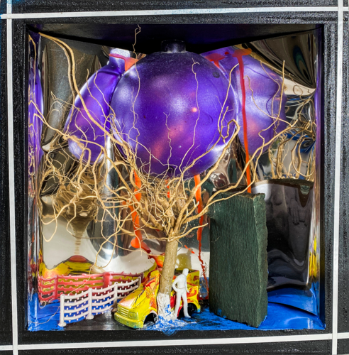 04 - As Water Rises - 04 Magic Tree - SCULPTURE by Aleks Rosenberg, Sculpture for Sale on Select