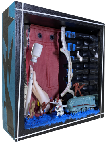As Water Rises - 15- THE SHOT - SCULPTURE by Aleks Rosenberg, Sculpture for Sale on Select