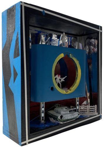 17 As Water Rises- INNER CIRCLE?- SCULPTURE by Aleks Rosenberg, Sculpture for Sale on Select