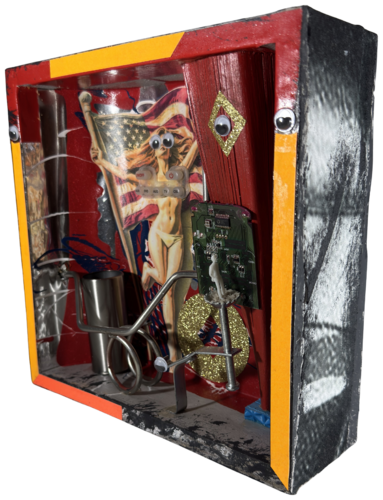2025 - 17 RECHARGEABLE - SOME ASSEMBLY REQUIRED by Aleks Rosenberg, Sculpture for Sale on Select