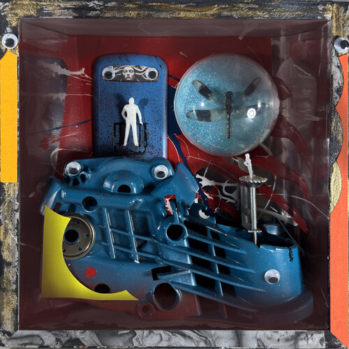 2025 - 20 THE MYTH OF THE DRAGONFLY by Aleks Rosenberg, Sculpture for Sale on Select