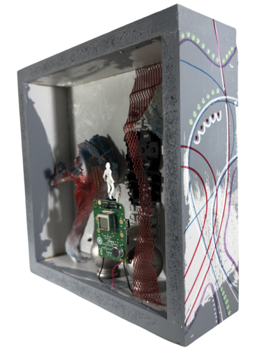 REMOTE 4 - Exit by Aleks Rosenberg, Sculpture for Sale on Select