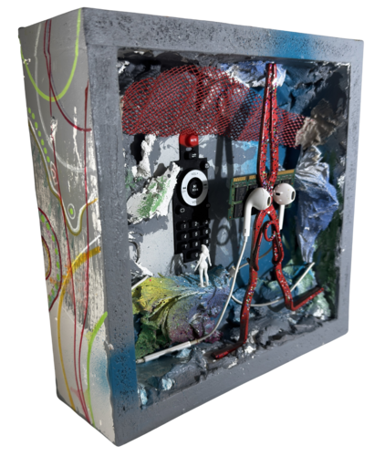 REMOTE 11 - Rec/Play by Aleks Rosenberg, Sculpture for Sale on Select