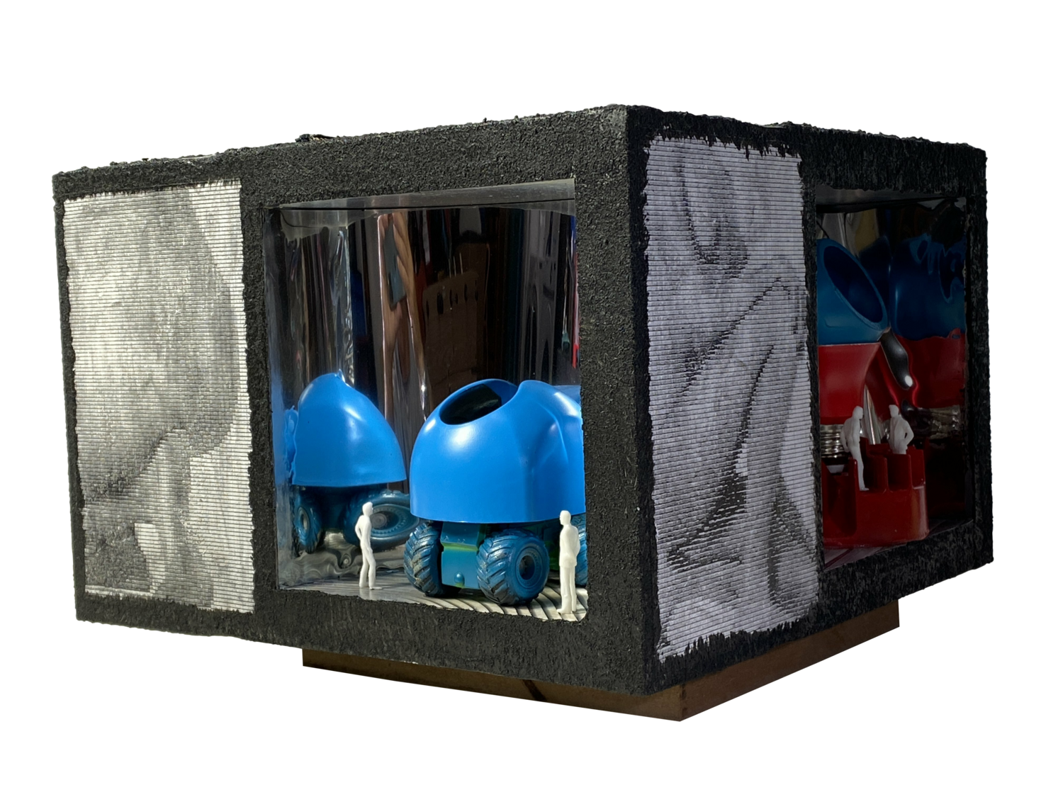 s-18 THE TOMB OF THE QUADRI Aleks Rosenberg Sculpture for sale