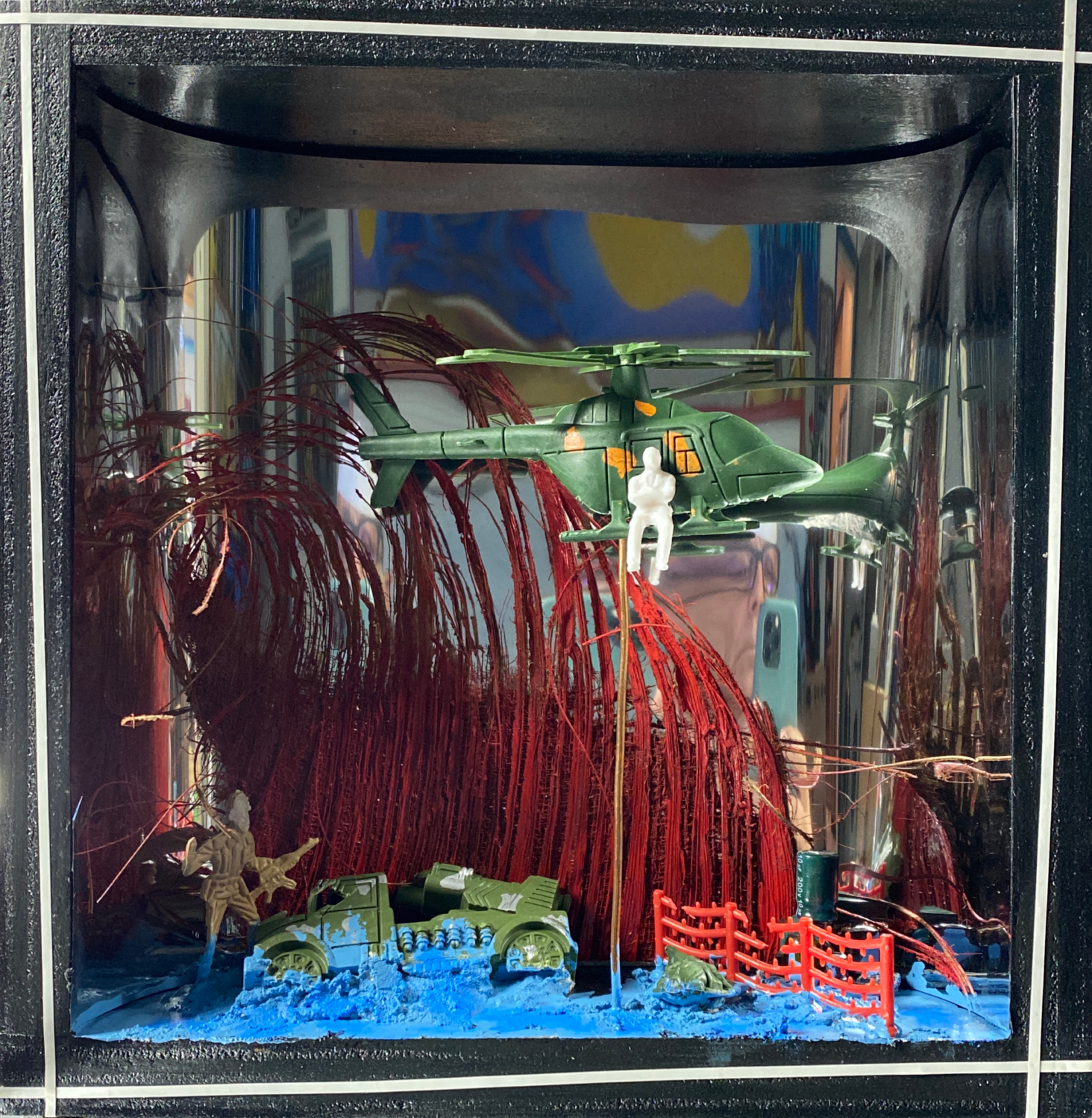 AS WATER RISES - 02 - bogged down Aleks Rosenberg Sculpture for sale