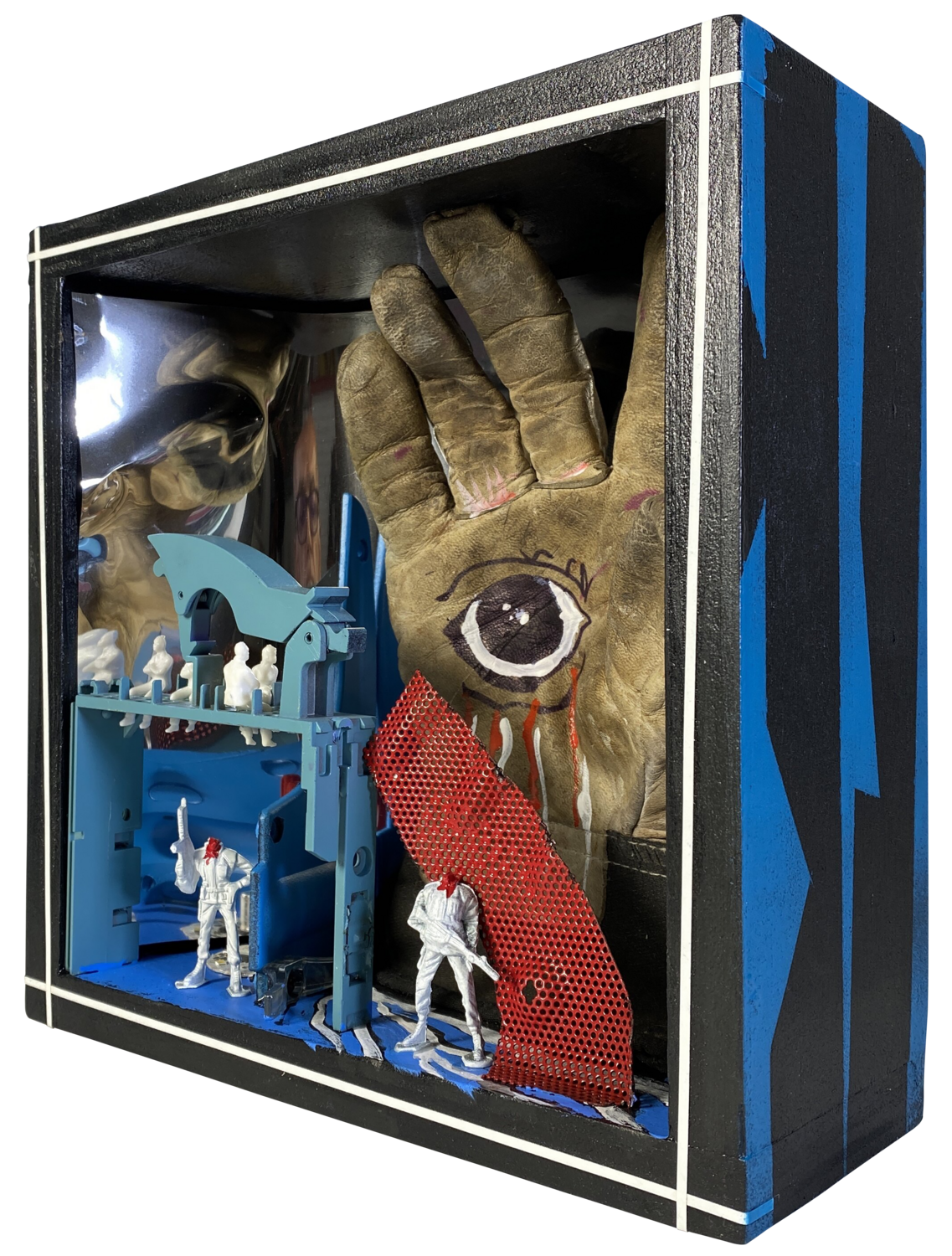 14- As Water Rises - An Eye on the Prize - SCULPTURE Aleks Rosenberg Sculpture for sale
