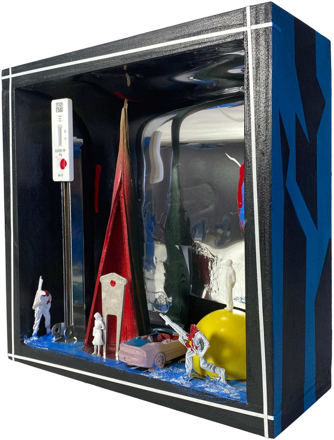 As Water Rises - COVID ANYONE? 23 - SCULPTURE Aleks Rosenberg Sculpture for sale