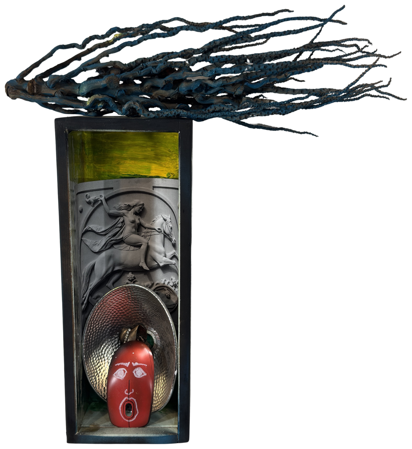 The Flight of Diana Aleks Rosenberg Sculpture for sale