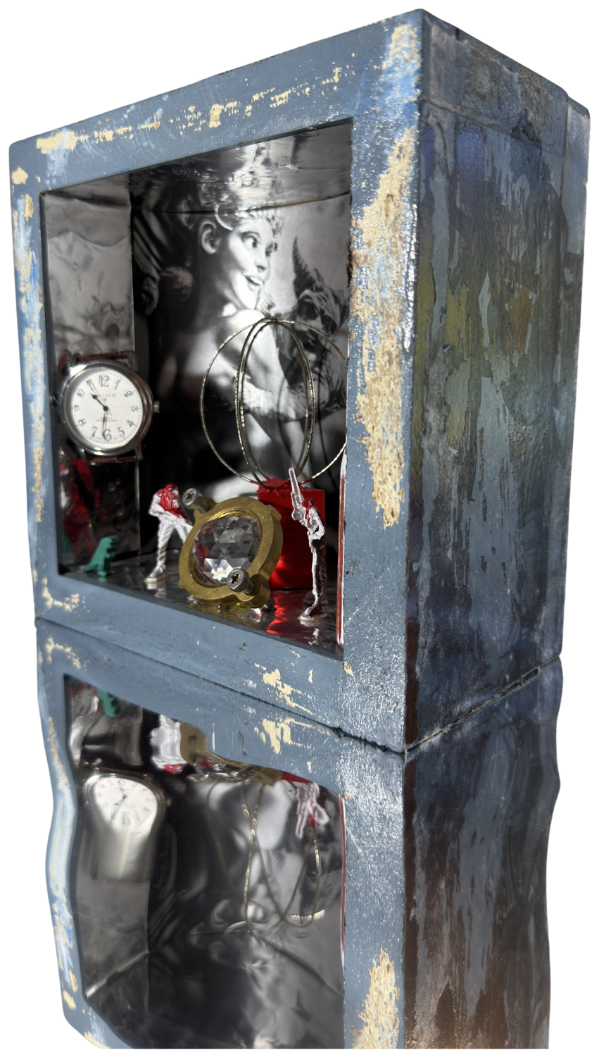 UTC 0 +22 THE COST OF GLAMOUR - DIAMONDS Aleks Rosenberg Sculpture for sale