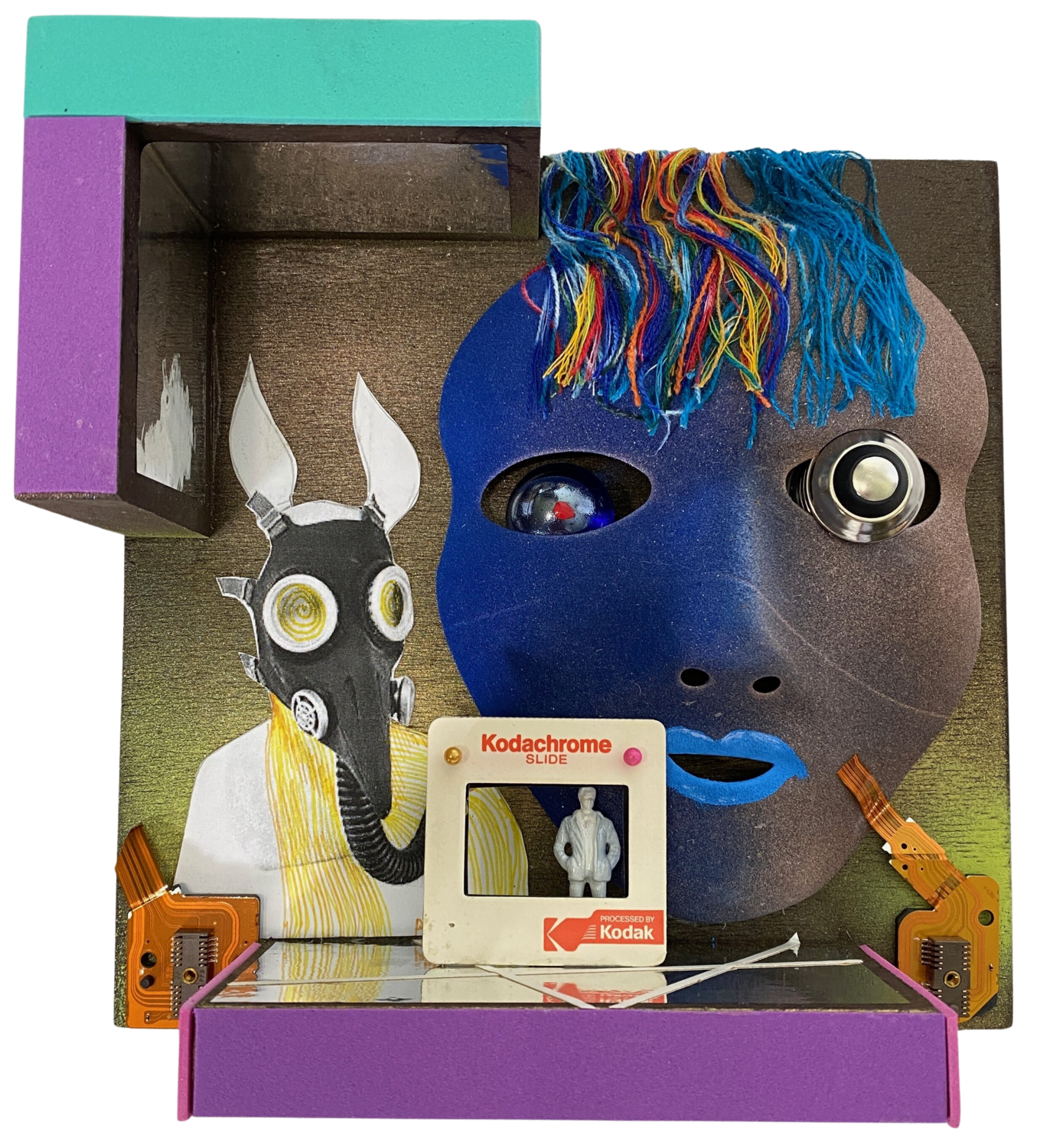 373 b - KODACHROME Aleks Rosenberg Sculpture for sale