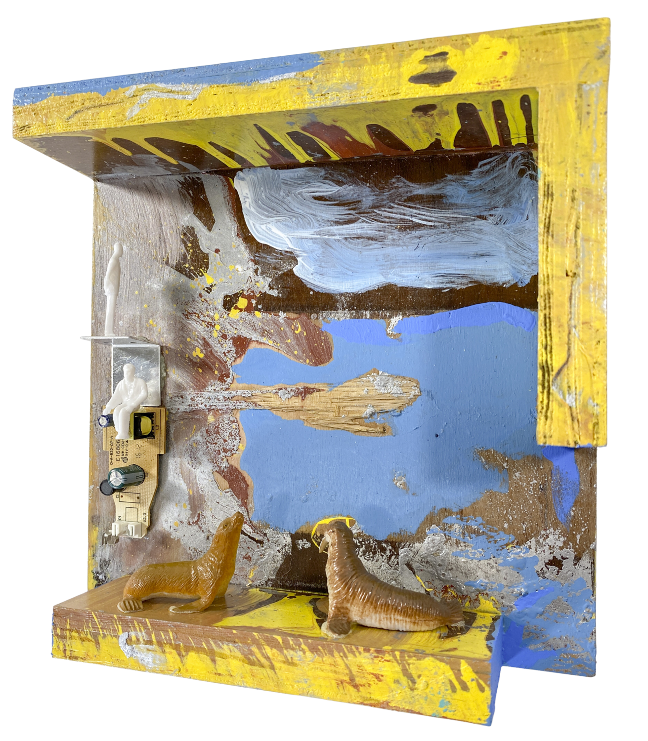 383 - PACIFIC SEASHORE Aleks Rosenberg Sculpture for sale