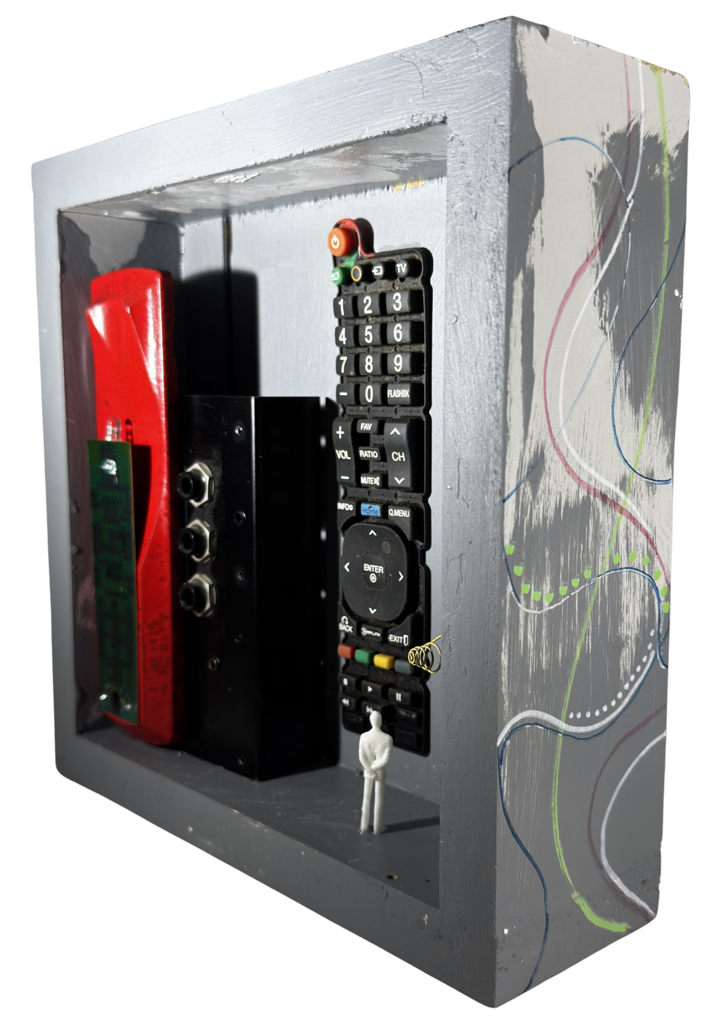 REMOTE 1 - Enter Aleks Rosenberg Sculpture for sale