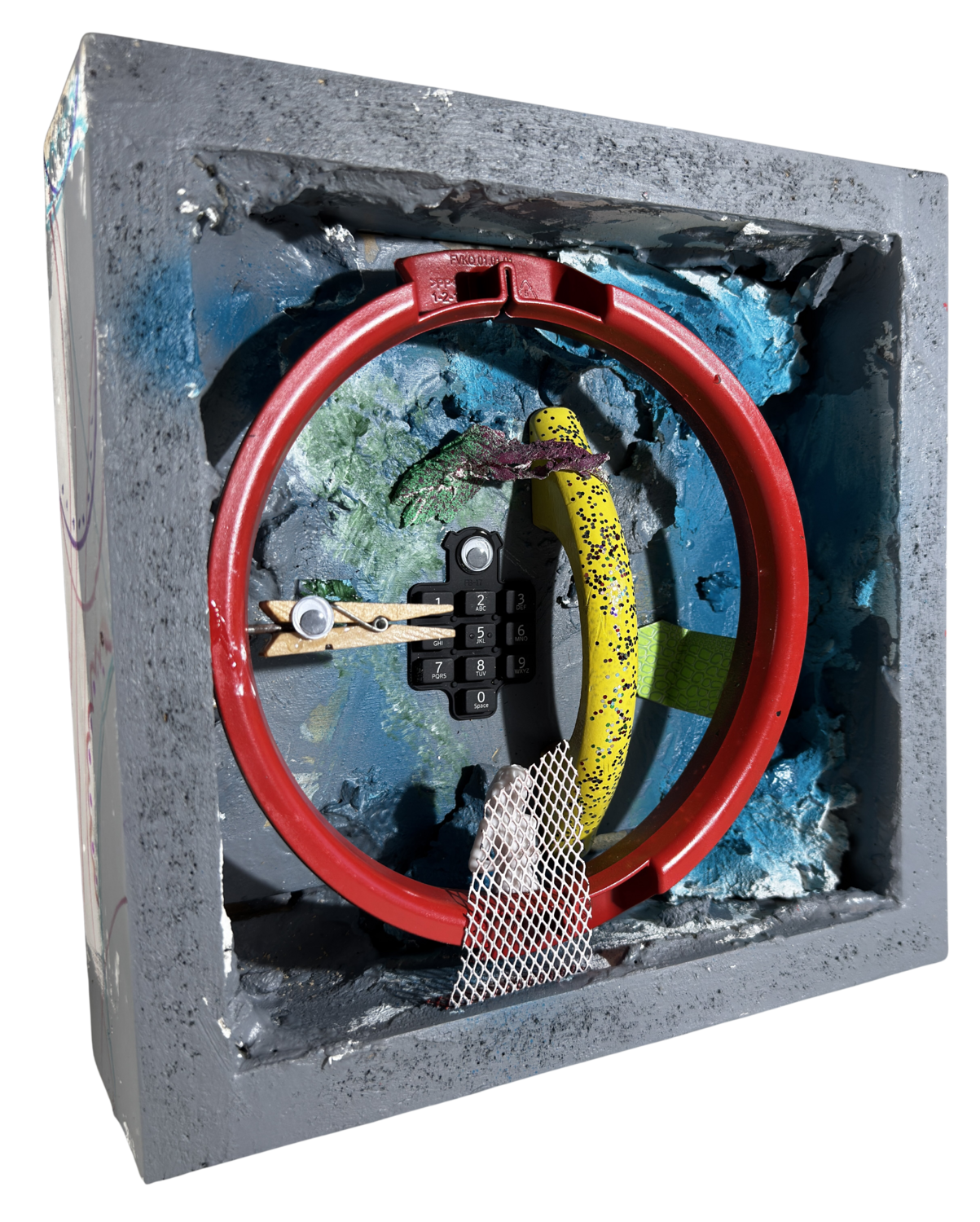 REMOTE 7 - Keypad Aleks Rosenberg Sculpture for sale