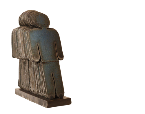 Qui suis-je ? 01 by Michel Laurent, Sculpture for Sale on Select