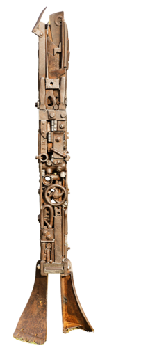 Compression agricole 02 by Michel Laurent, Sculpture for Sale on Select