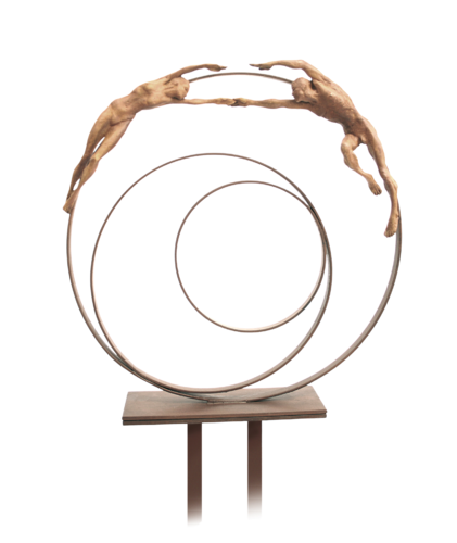 KNOT OF LIFE. NUDO DE VIDA. by Magdalena F. Merino, Sculpture for Sale on Select