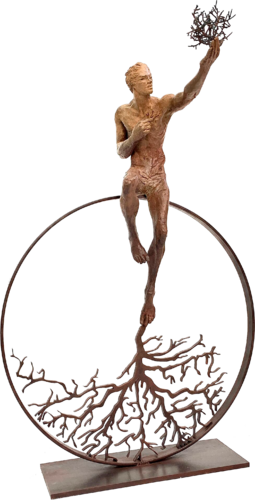 El lugar en que el alma germina by Magdalena F. Merino, Sculpture for Sale on Select