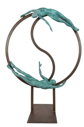 ETERNO ENCUENTRO by Magdalena F. Merino, Sculpture for Sale on Select