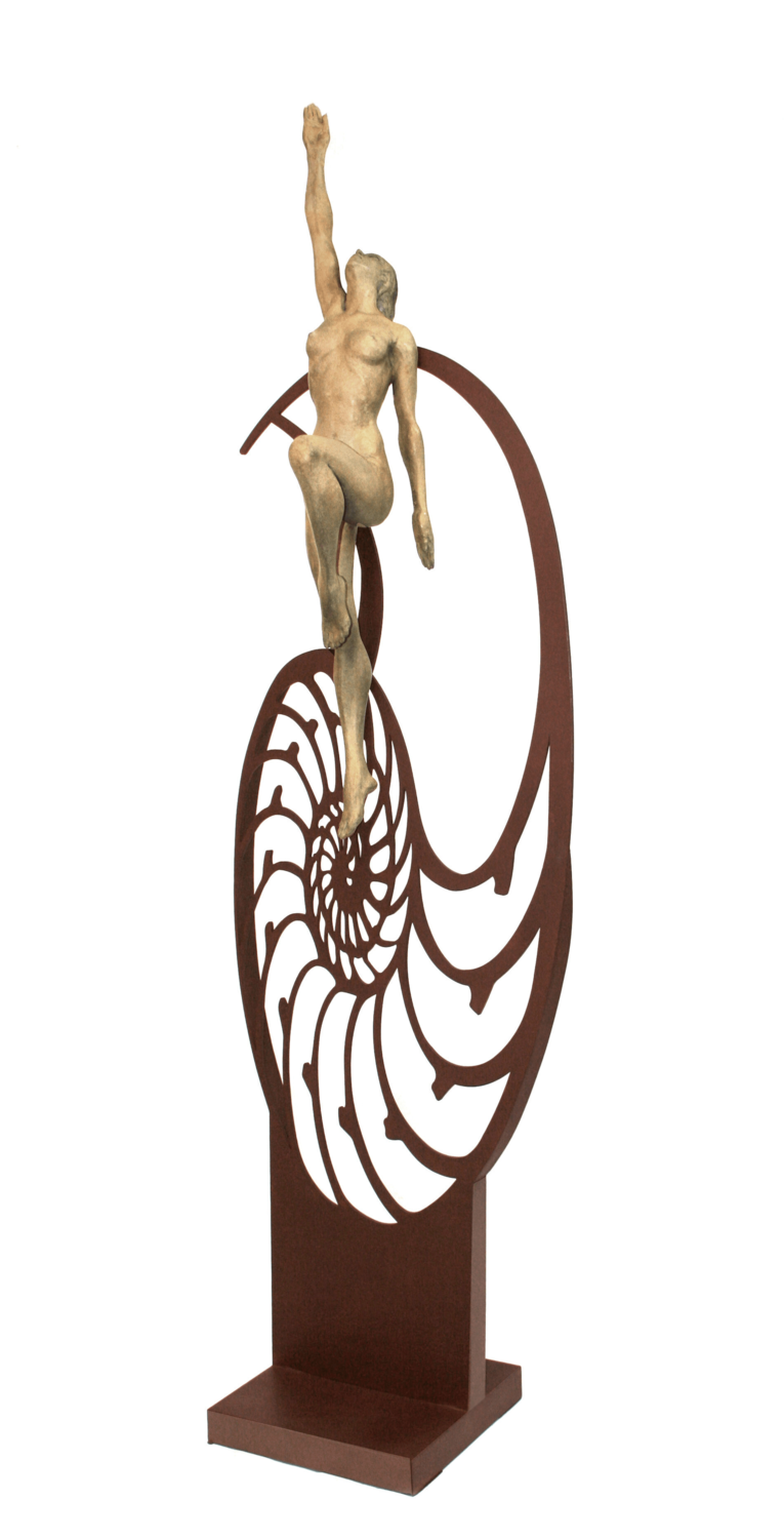ARCHAIC FLIGHT Magdalena F. Merino Sculpture for sale