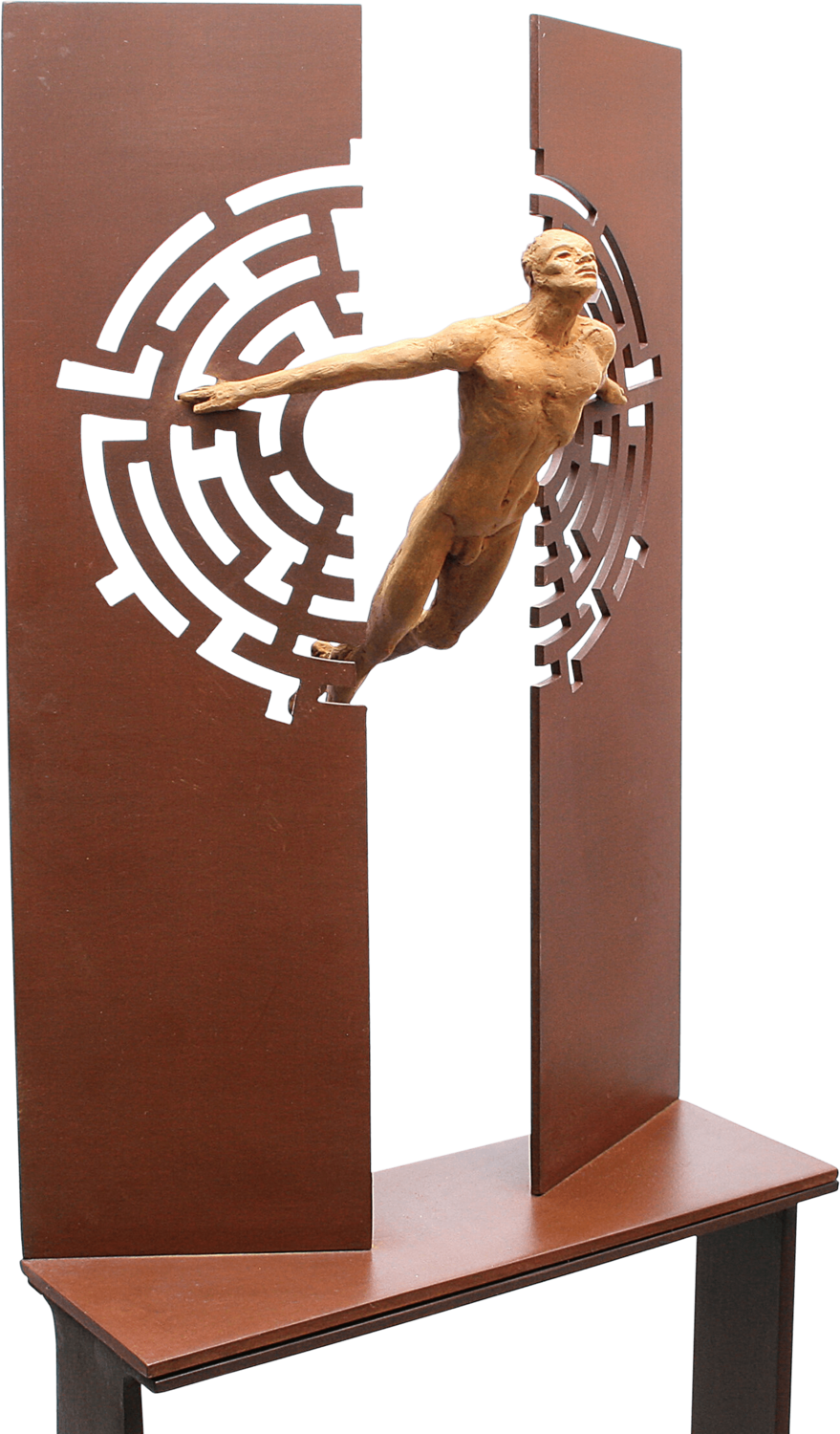 DEAD END ROADS Magdalena F. Merino Sculpture for sale