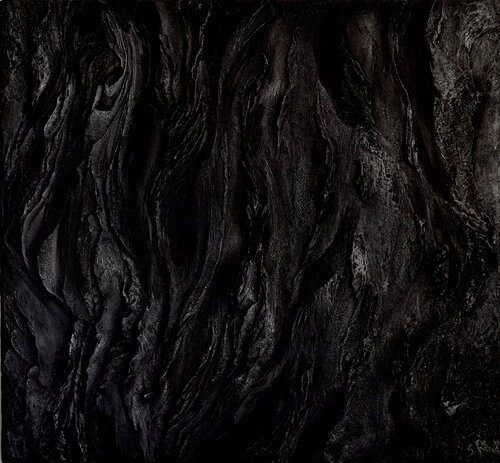 Night Bas-relief by Sylvia Rhud, Painting for Sale on Select