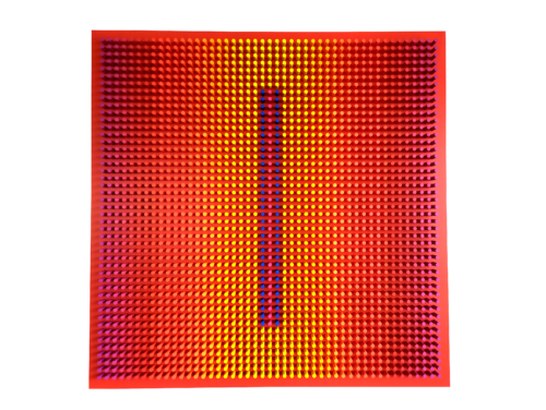 Red field by Nazar Symotiuk, Sculpture for Sale on Select