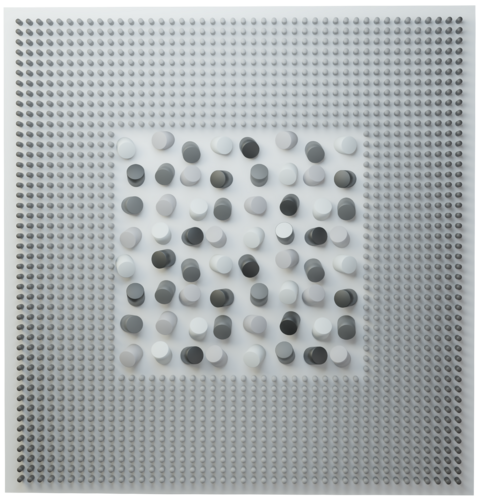 Monochrome square by Nazar Symotiuk, Sculpture for Sale on Select