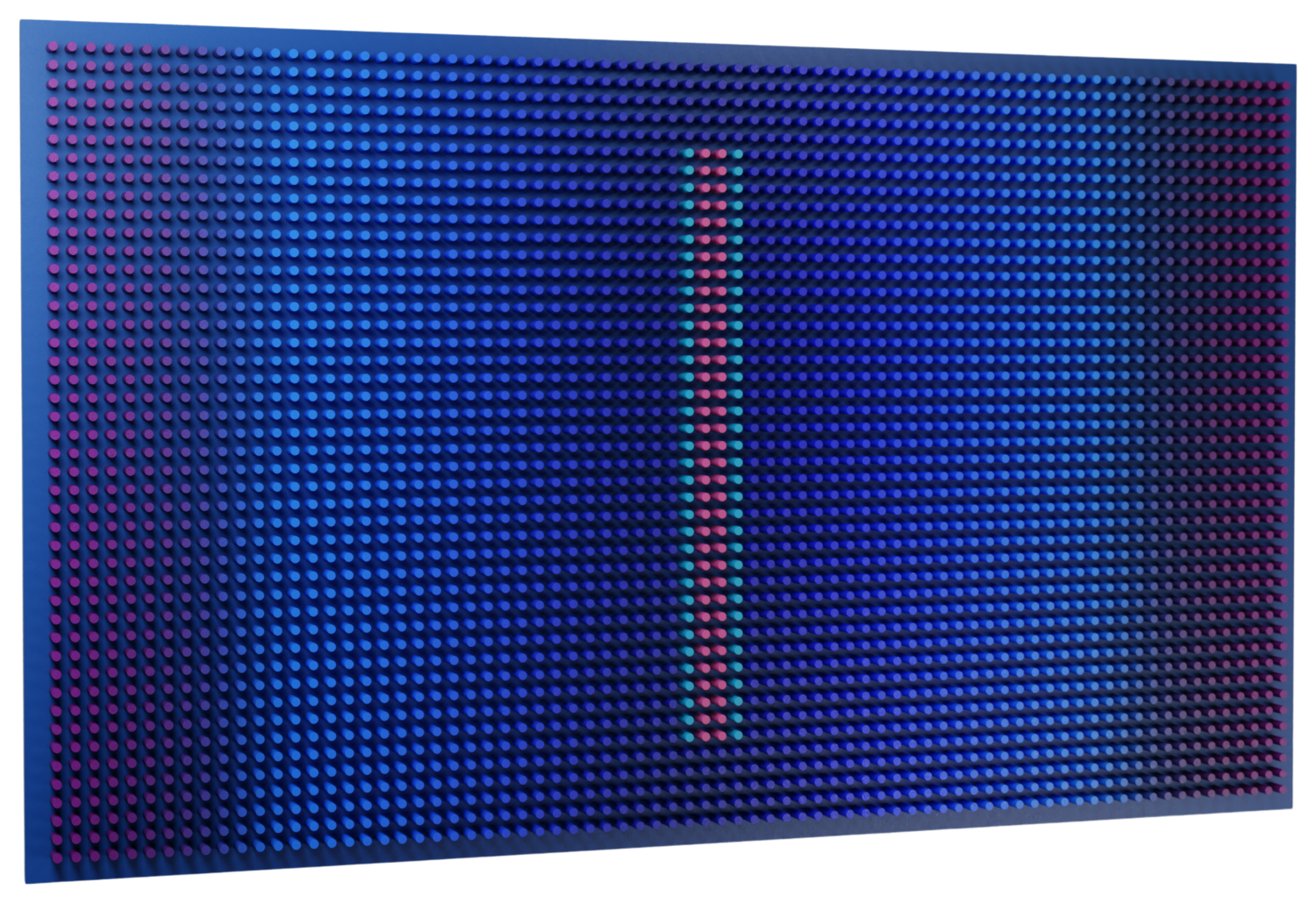 Blue screen Nazar Symotiuk Sculpture for sale
