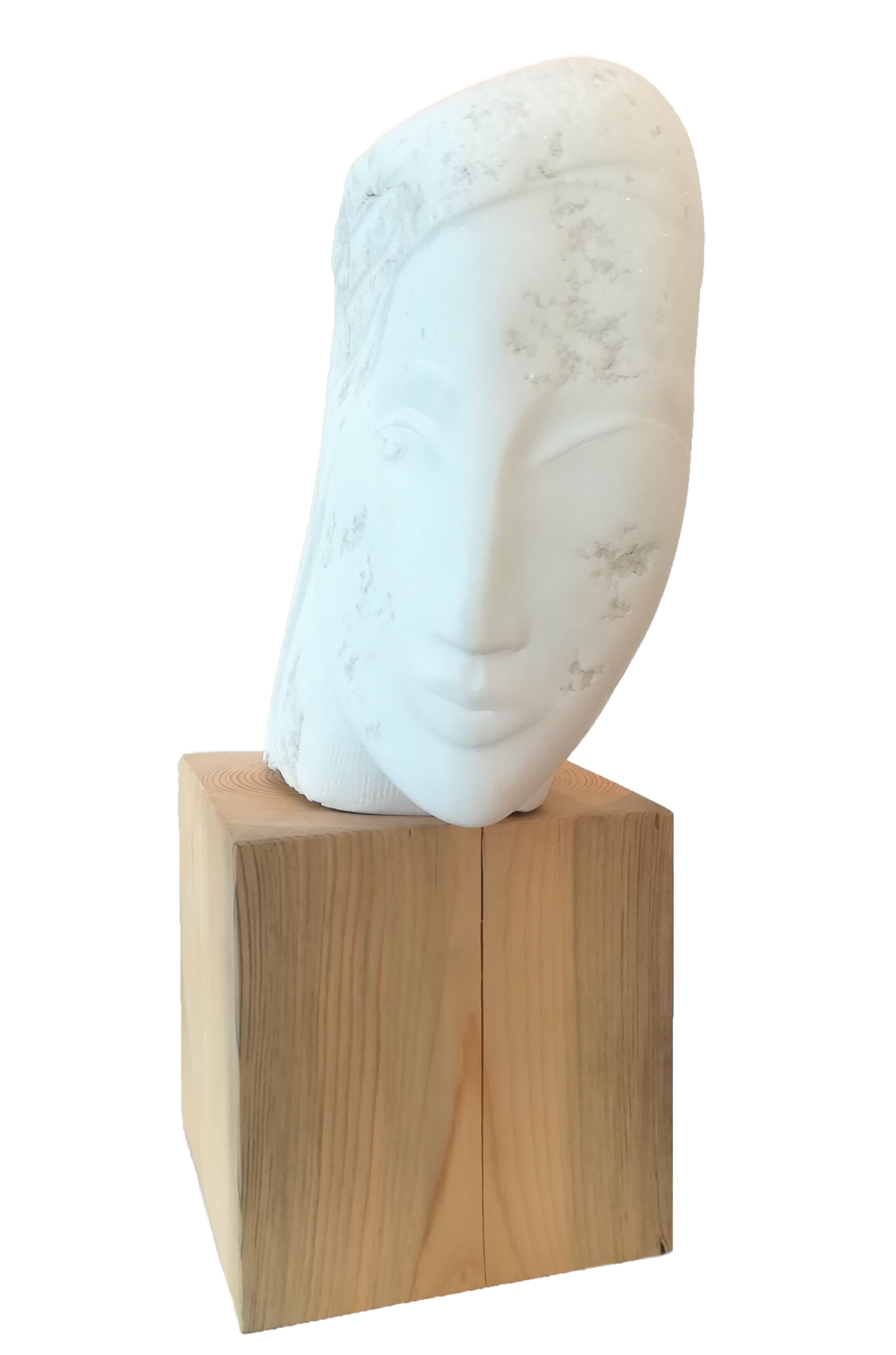 "Portrait Of A Girl" Rasho Mitev Sculpture for sale