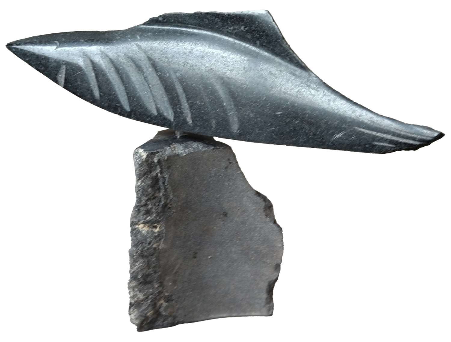 "Black Koi II" Rasho Mitev Sculpture for sale