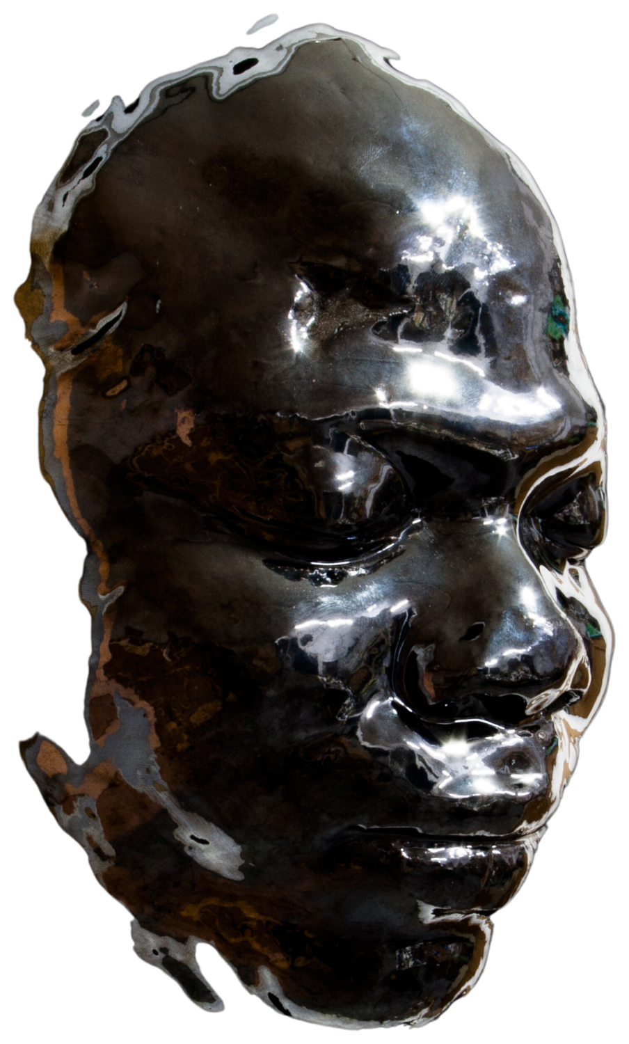 Lam noir sur noir Baptiste Laurent Sculpture for sale