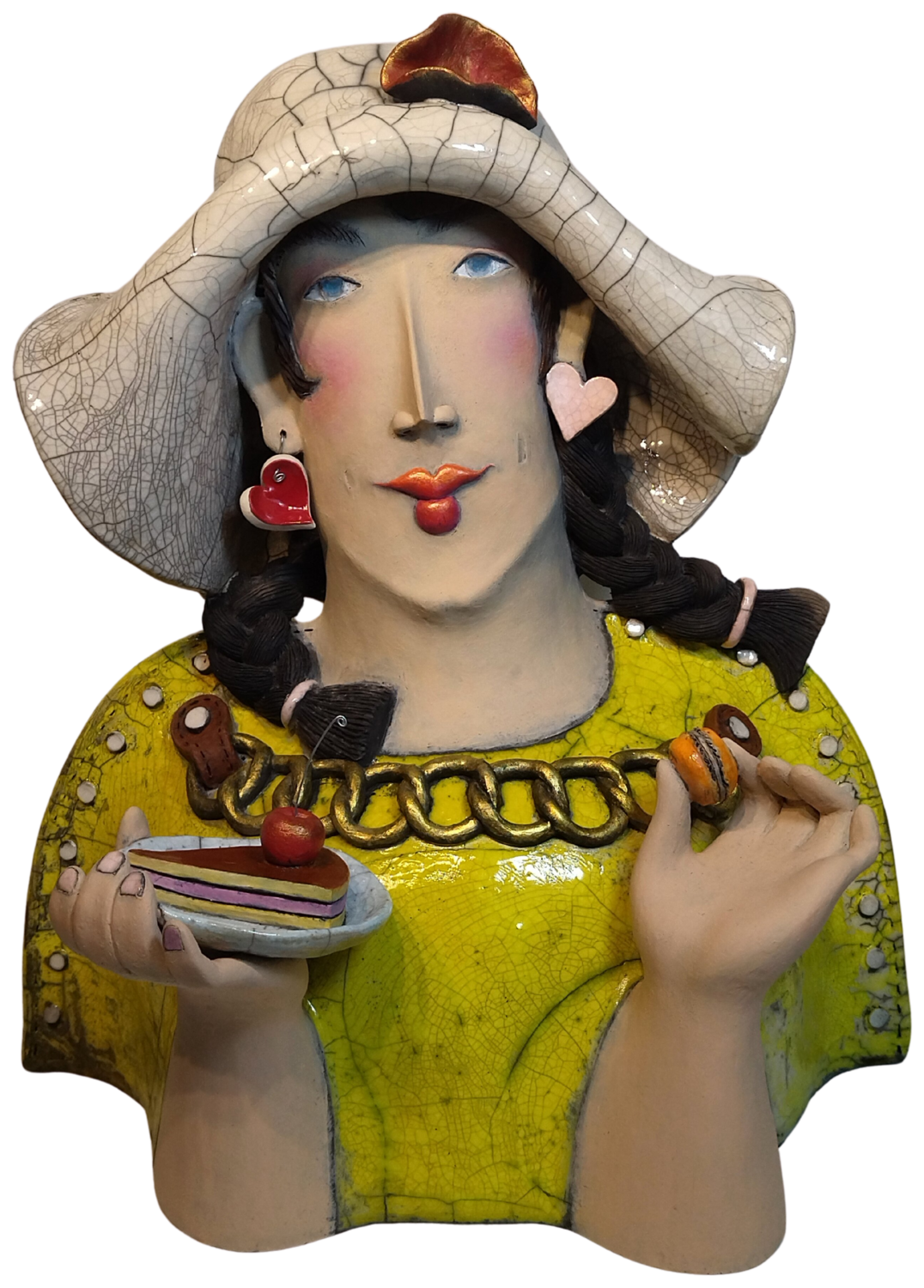 Délice gourmandise Yutao Ge Sculpture for sale