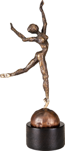 Born to shine | Ballerina 04 (Dance / Tanz / Tänzerin) by Sarah Jil Niklas, Sculpture for Sale on Select