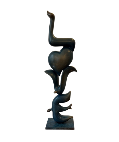 Level love Bronze by Nouna, Sculpture for Sale on Select