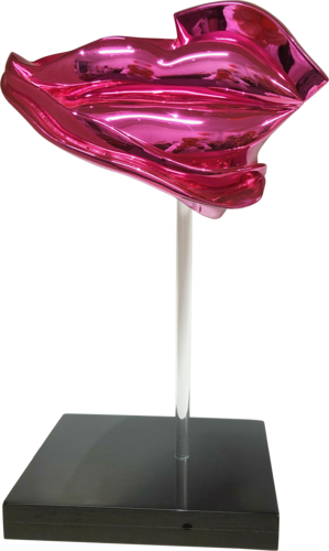 KISS FUSCHIA by Nouna, Sculpture for Sale on Select