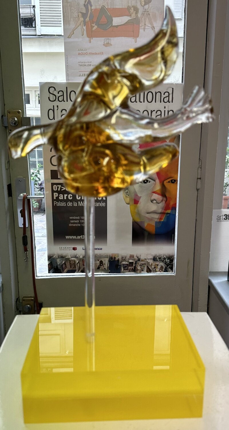 "L'ENVOL  DESTINATION VENISE Nouna Sculpture for sale