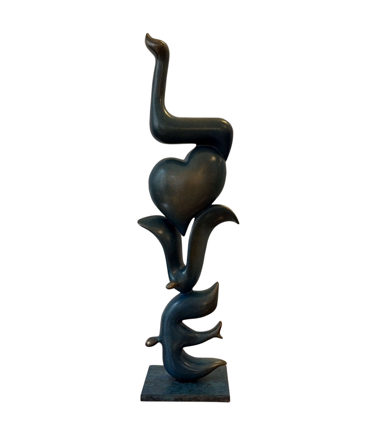 Level love Bronze Nouna Sculpture for sale