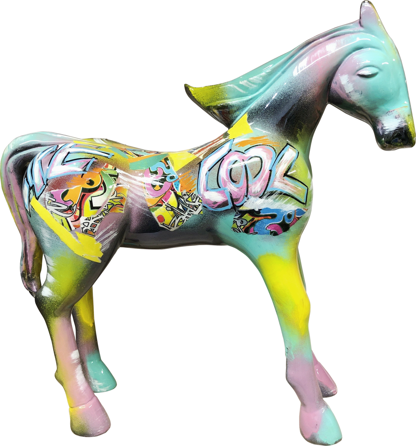 Cheval « cool » Nouna Sculpture for sale