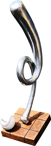 Strike one (mazza attorcigliata) by Guglielmo Ferraiola, Sculpture for Sale on Select