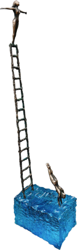 Le tuffatrici by Guglielmo Ferraiola, Sculpture for Sale on Select