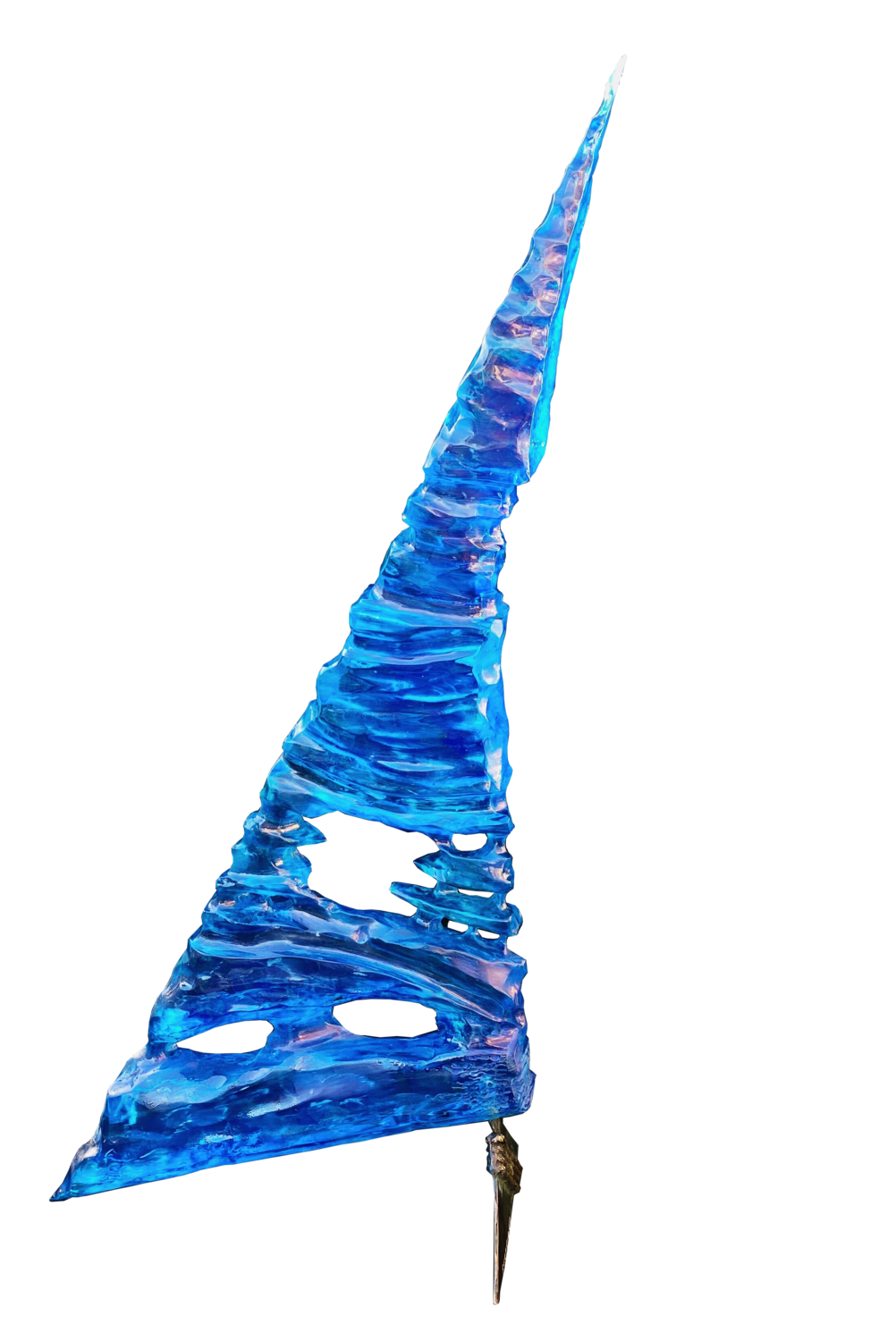 Vela  di ghiaccio Guglielmo Ferraiola Sculpture for sale