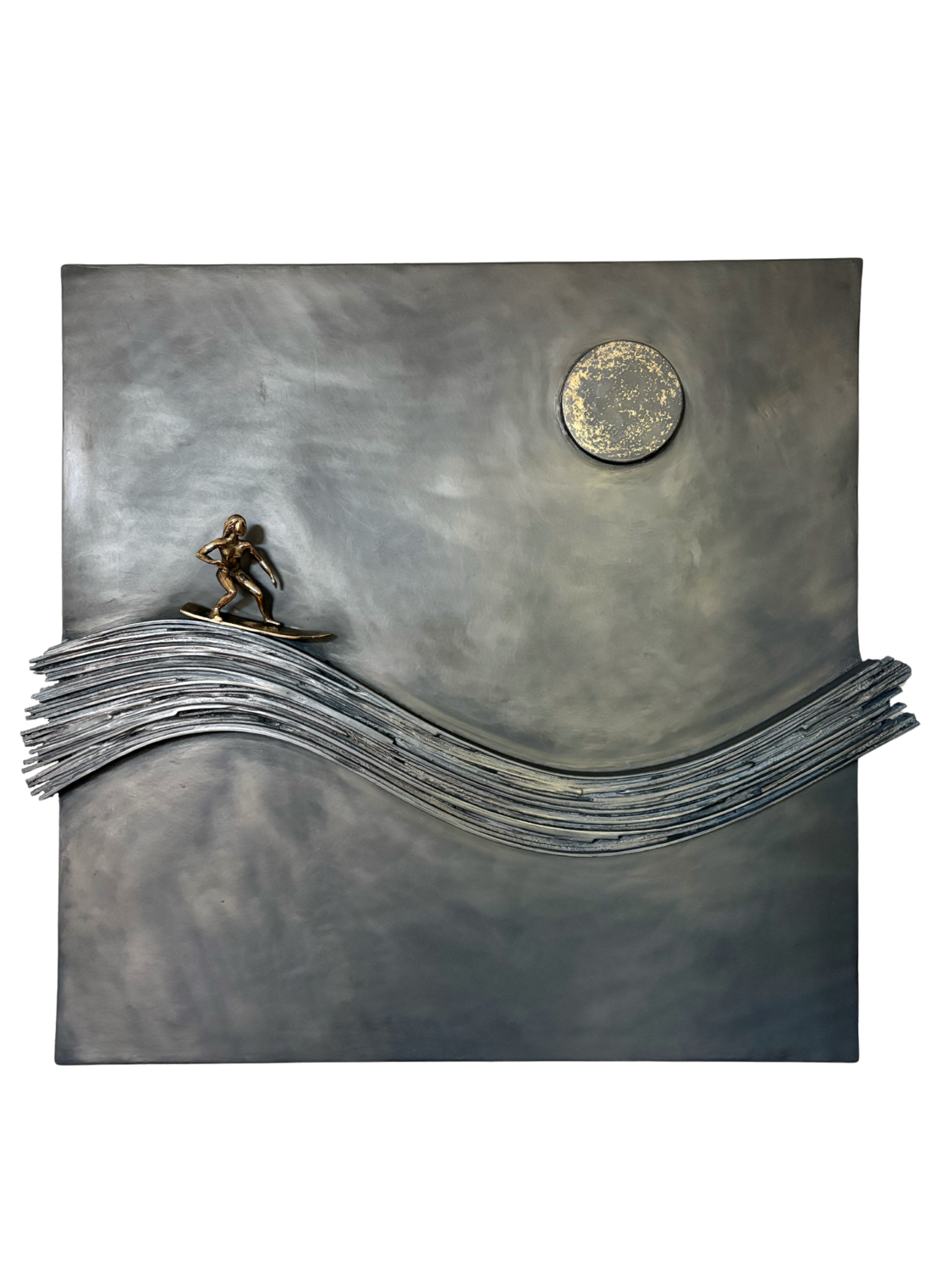 La surfista Guglielmo Ferraiola Sculpture for sale