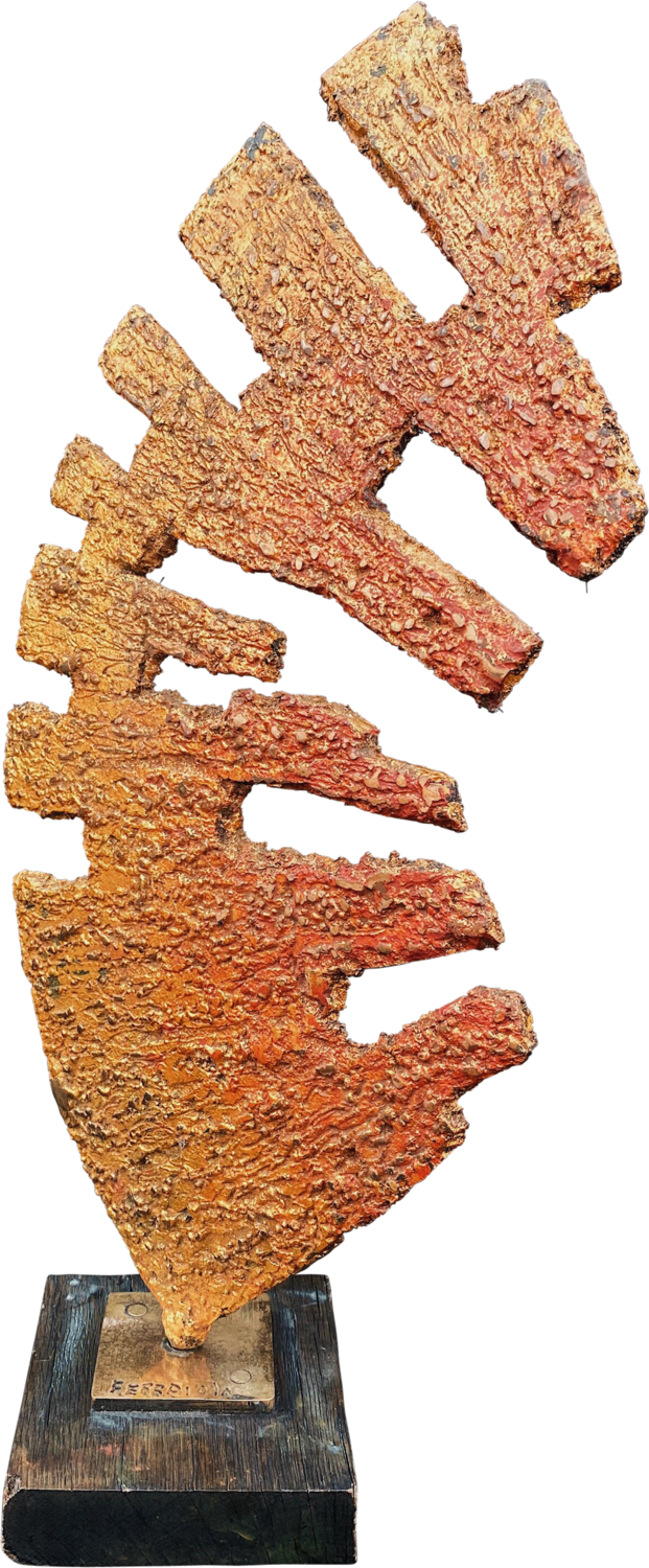 Concetto Spaziale Guglielmo Ferraiola Sculpture for sale