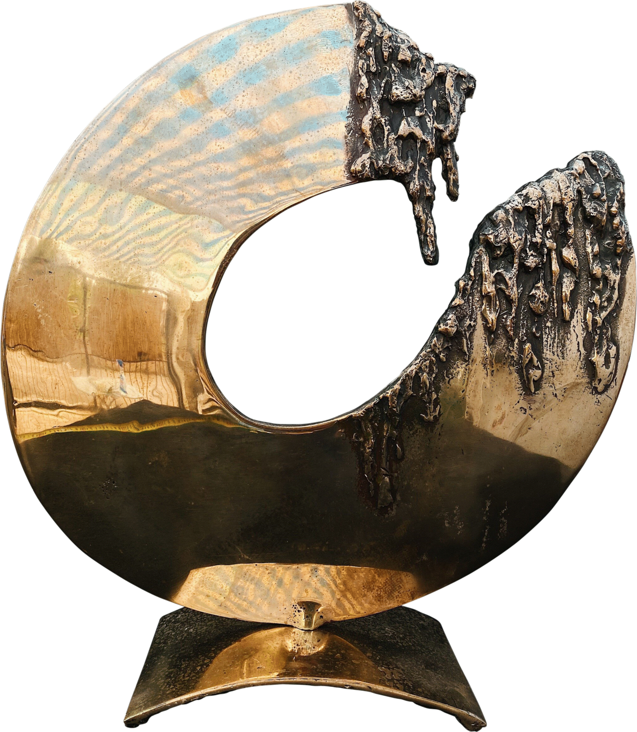 Colata Ovale Guglielmo Ferraiola Sculpture for sale