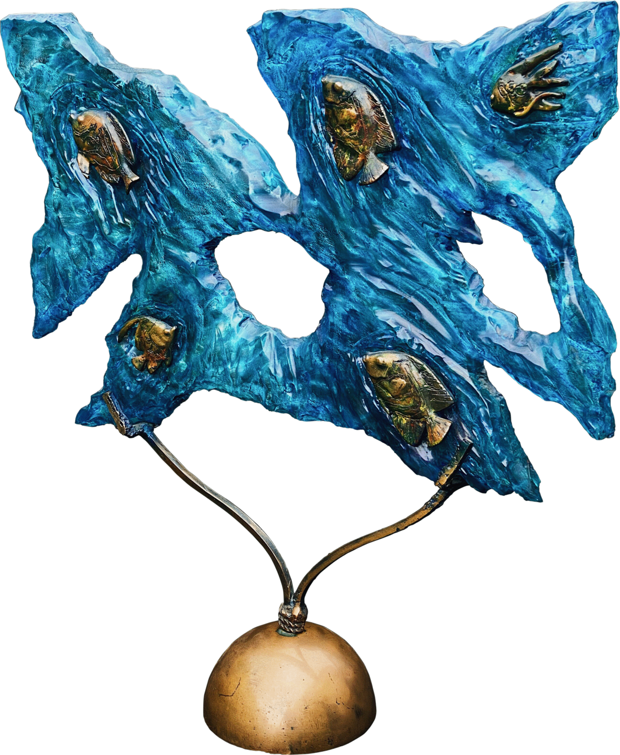 Acquario Guglielmo Ferraiola Sculpture for sale