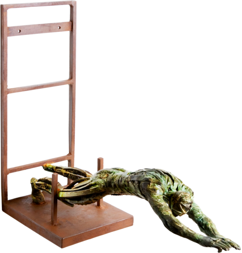 LANZANDOSE by Fernando Suárez Reguera, Sculpture for Sale on Select