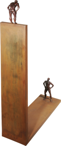 ARRIBA Y ABAJO by Fernando Suárez Reguera, Sculpture for Sale on Select