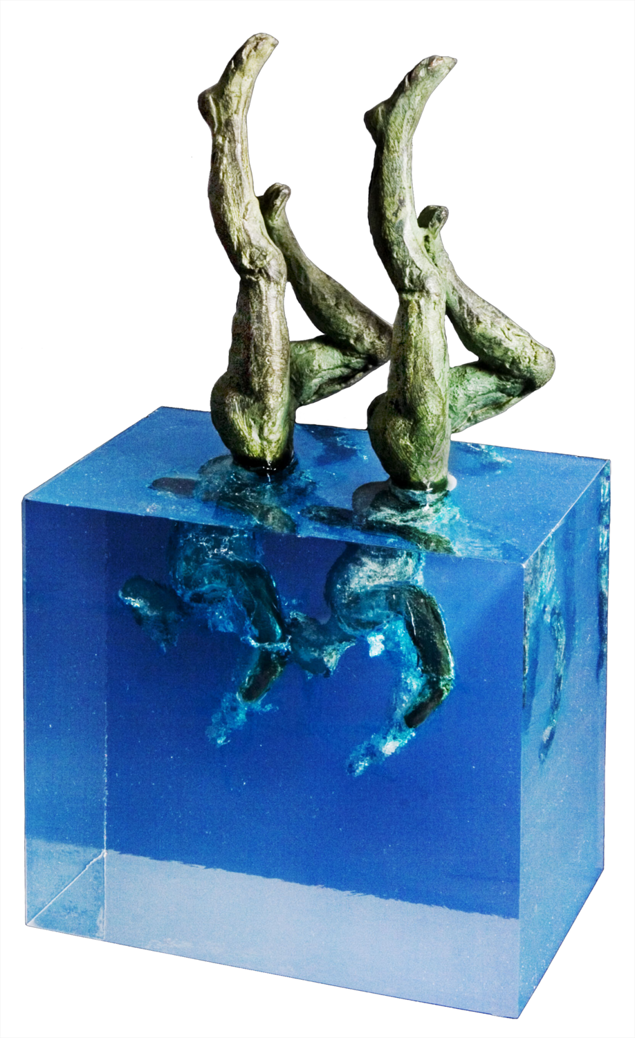 SINCRONIZADA II Fernando Suárez Reguera Sculpture for sale