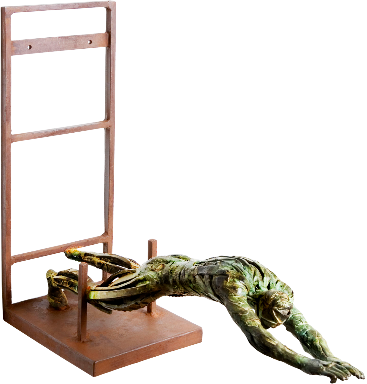 LANZANDOSE Fernando Suárez Reguera Sculpture for sale