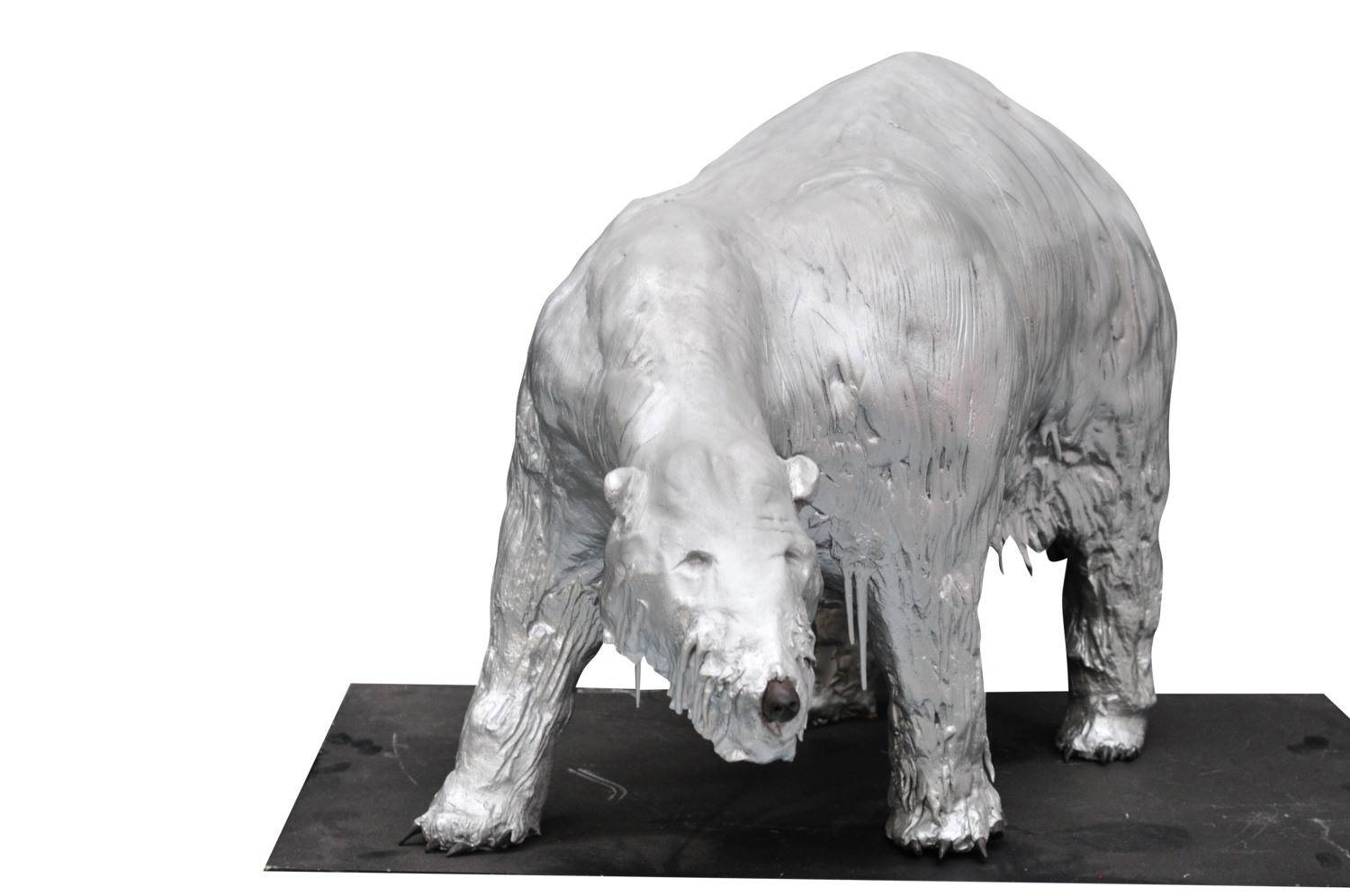 Oso polar Fernando Suárez Escobar Sculpture for sale